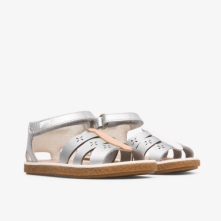 Camper Silver Sandals Kids - Twins Online Ireland | DRXZK9425